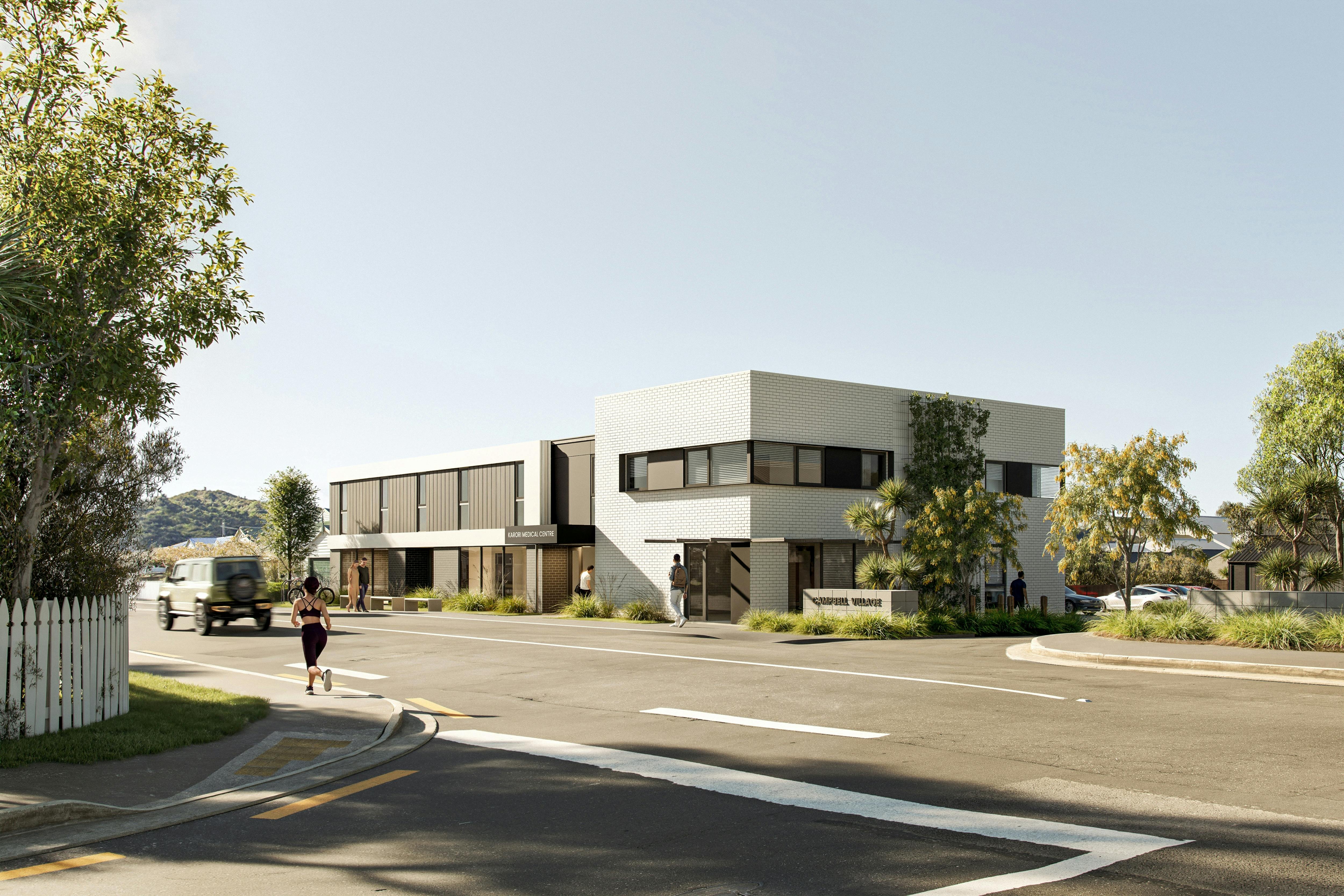 OTOH Campbell Village Ext Medical Centre Front Final01 No Awanui 1